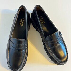 Women's Black GH Bass Whitney Weejun Leather Loafers